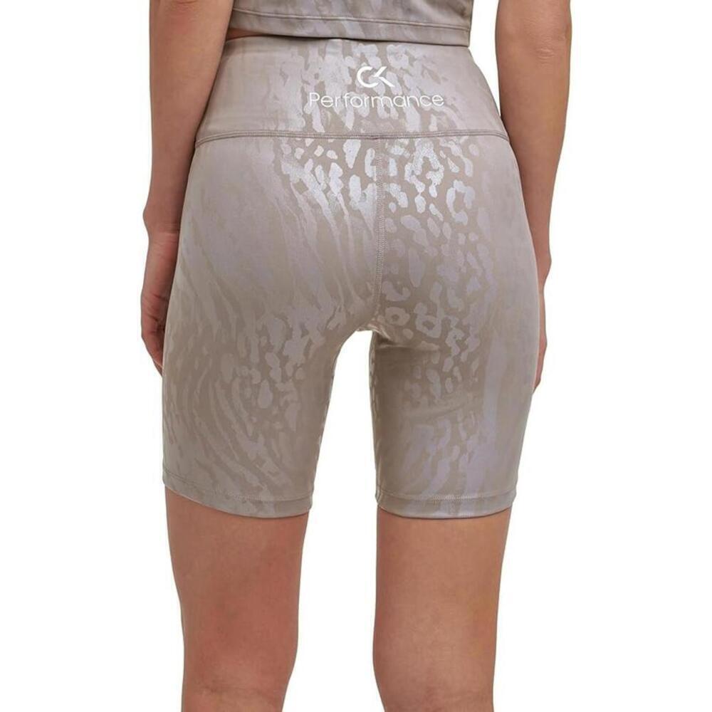 Calvin Klein Performance Women's Printed Bike Shorts Size XXL - Picture 3 of 4